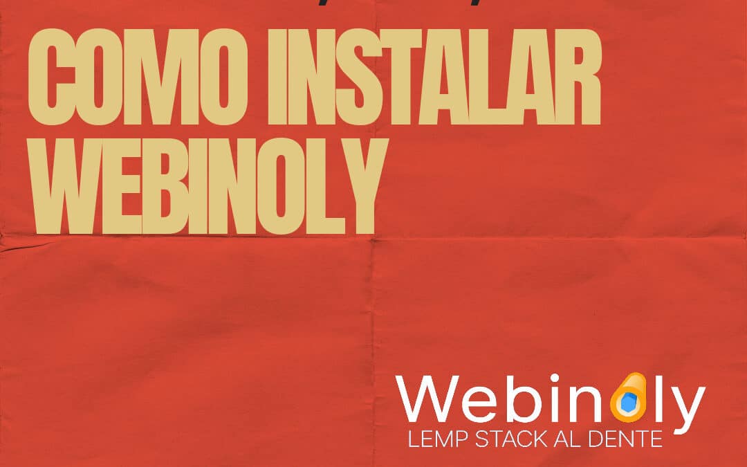 Como instalar Webinoly